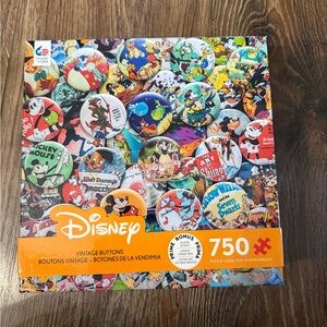 Disney Colorful Button Collection Puzzle